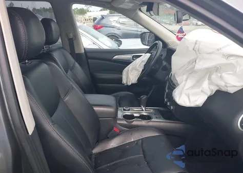 2019 Nissan Pathfinder Sl z USA, uszkodzony, nr VIN 5N1DR2MM6KC590492